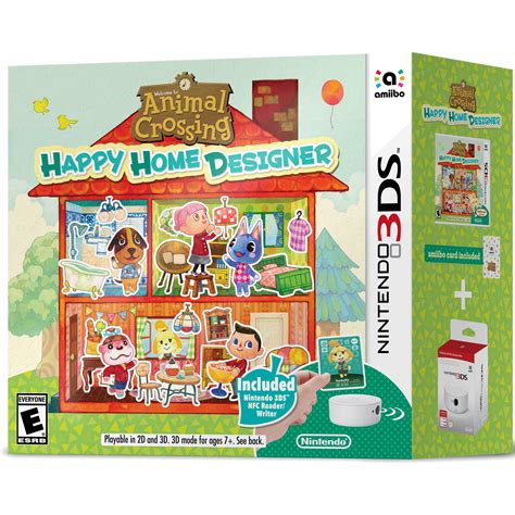 animal crossing happy home nintendo 3ds nfc reader writer bundle|Animal Crossing Happy Home Designer (Nintendo 3DS).